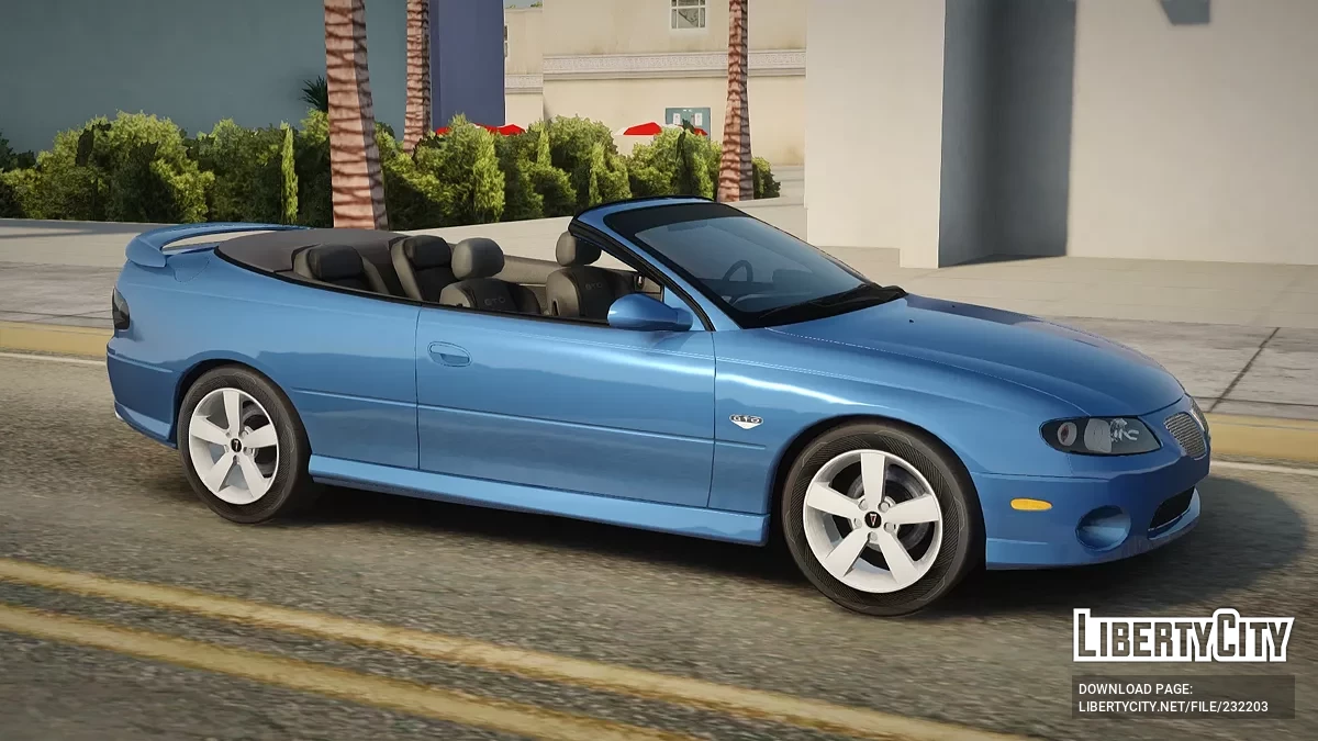 Pontiac GTO Convertible / GTA San Andreas