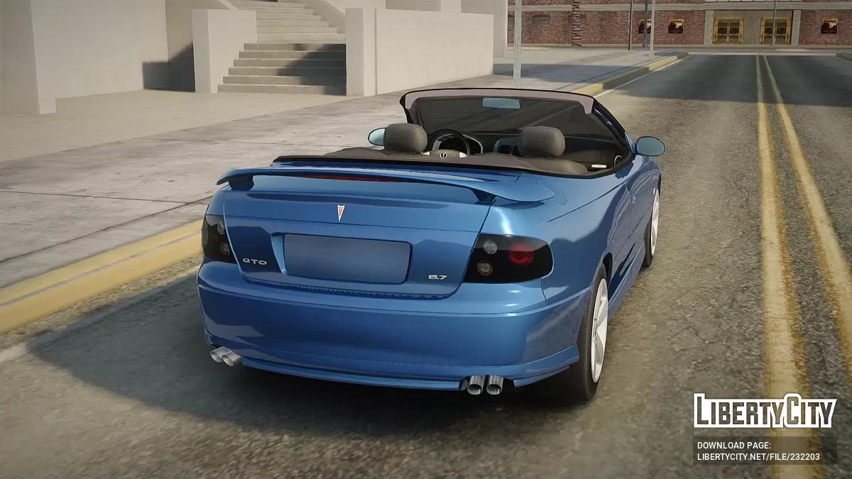 Pontiac GTO Convertible / GTA San Andreas