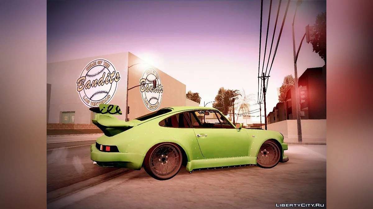 Porsche 911 Turbo RWB Pandora One / GTA San Andreas