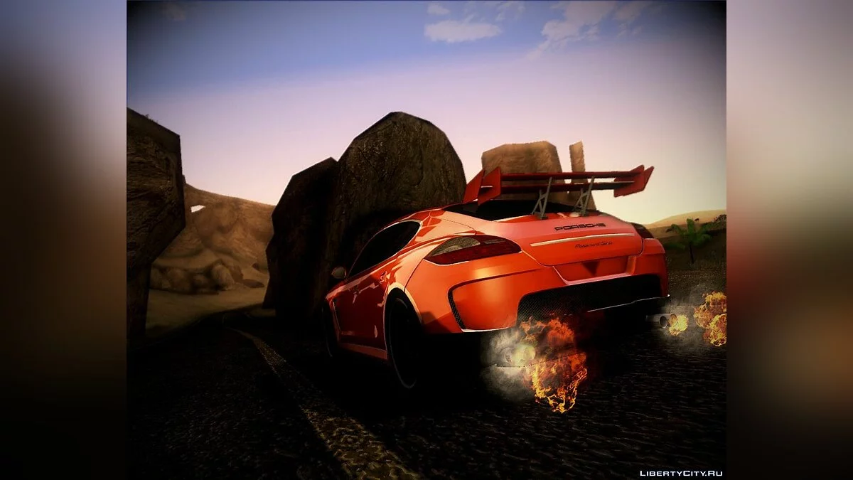 Porsche Panamera Turbo Tunable by Armin / GTA San Andreas