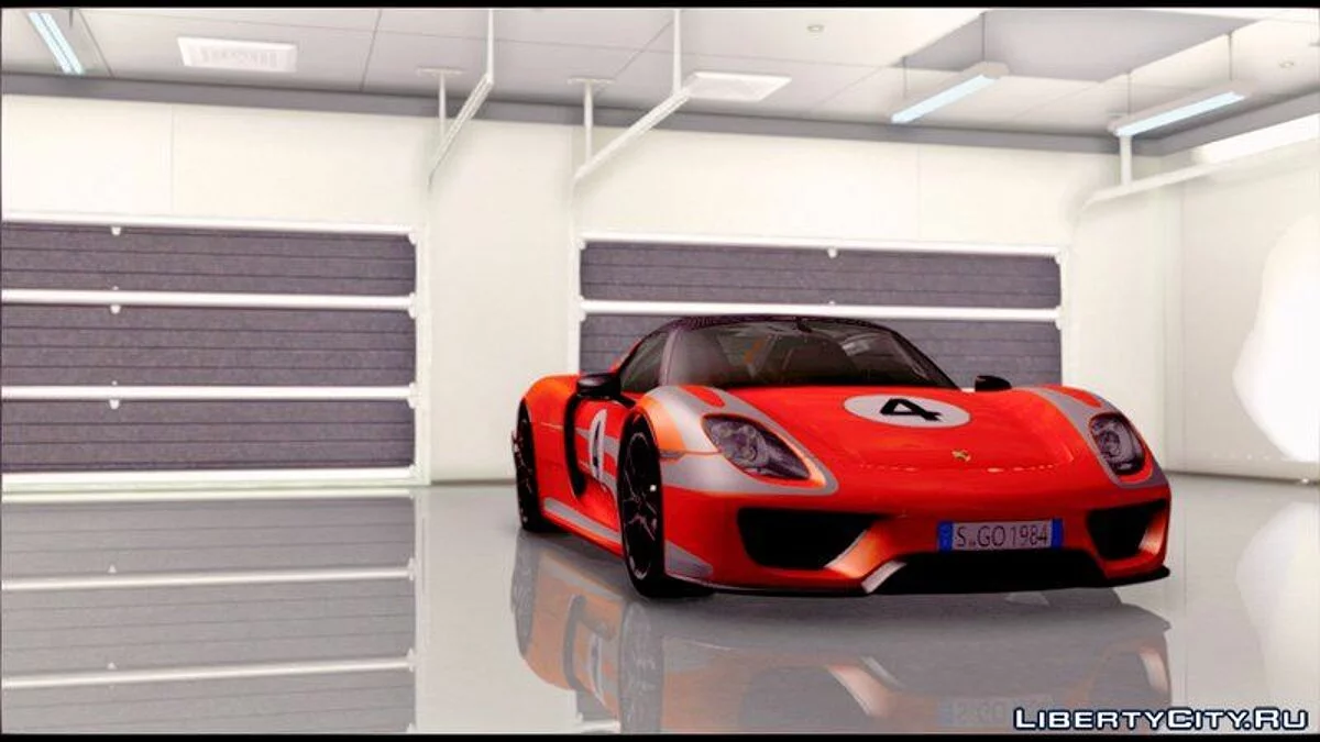 2013 Porsche 918 Spyder / GTA San Andreas