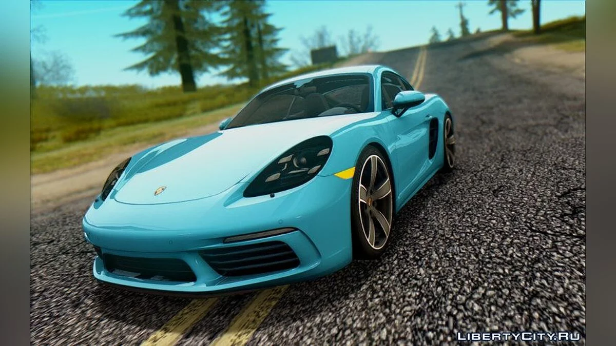 Porsche 718 Cayman S 2017 / GTA San Andreas