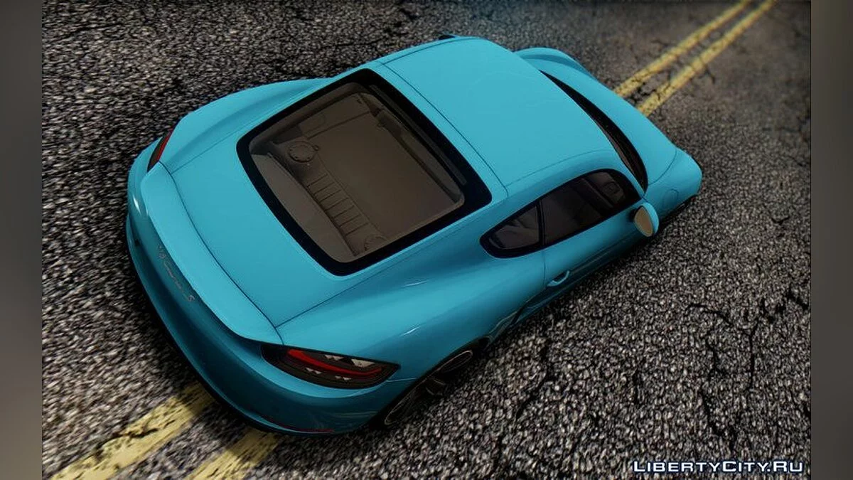 Porsche 718 Cayman S 2017 / GTA San Andreas