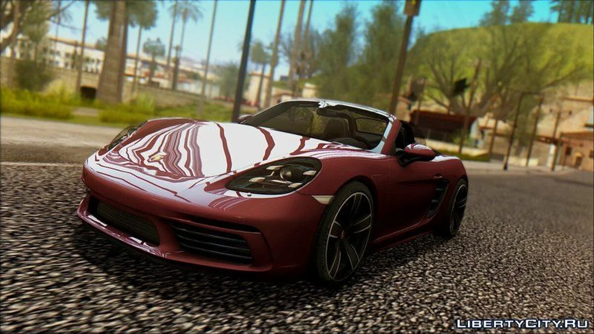 Porsche 718 Boxter S MT 2017 / GTA San Andreas