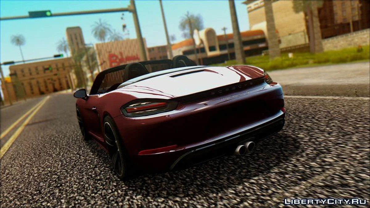 Porsche 718 Boxter S MT 2017 / GTA San Andreas