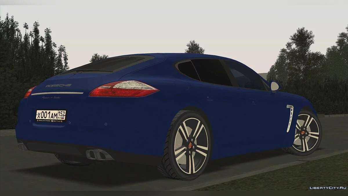 Porsche Panamera Turbo 2009 / GTA San Andreas