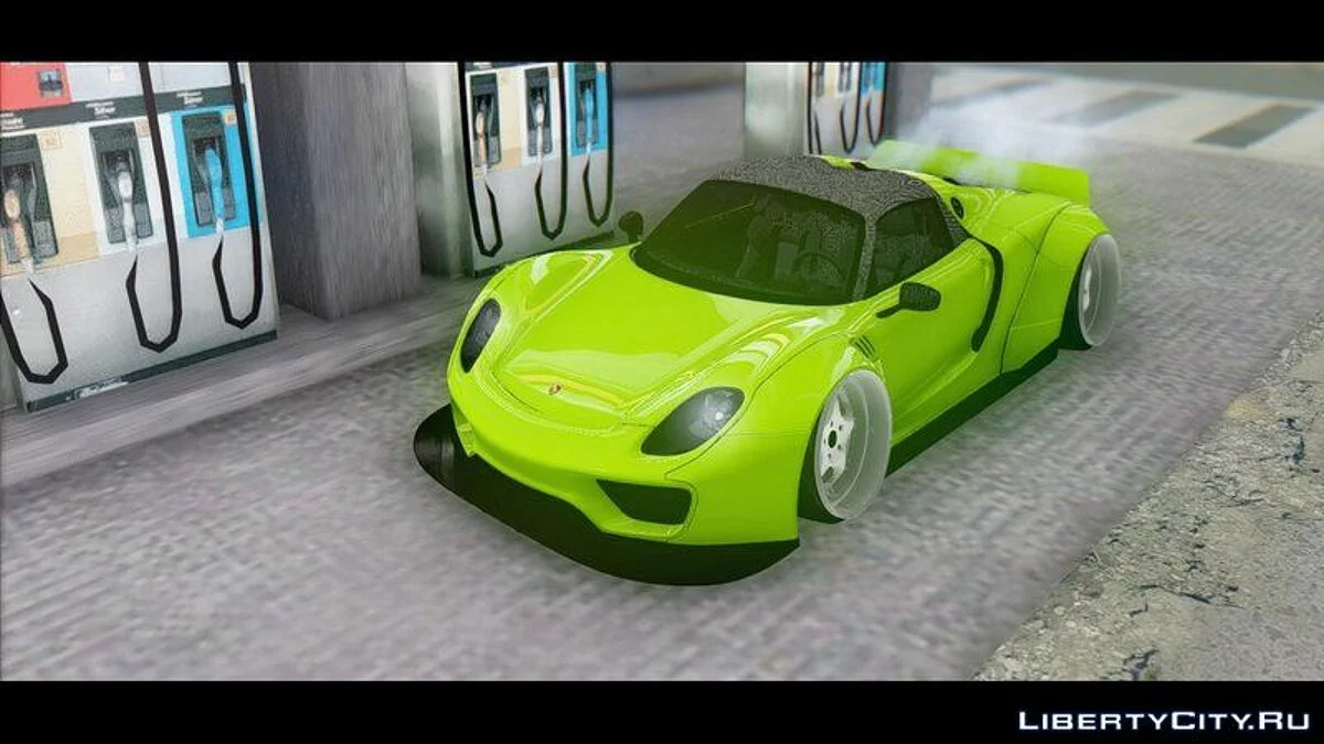 2015 Porsche 918 Spyder Widebody / GTA San Andreas