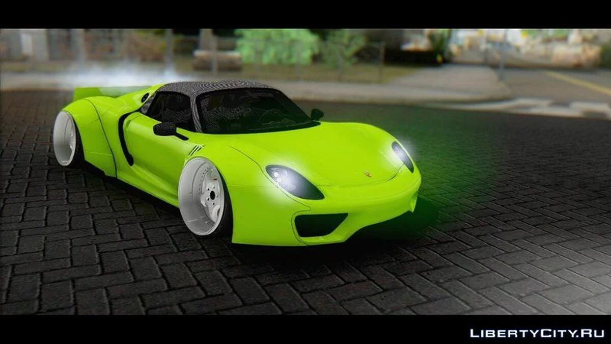2015 Porsche 918 Spyder Widebody / GTA San Andreas
