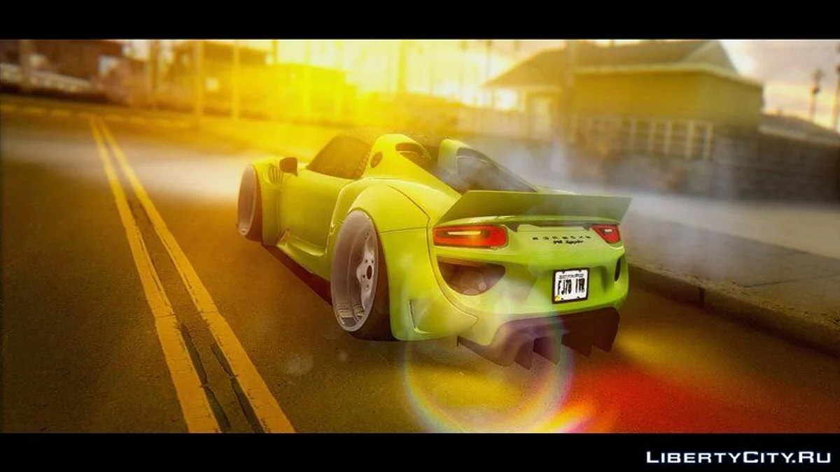 2015 Porsche 918 Spyder Widebody / GTA San Andreas
