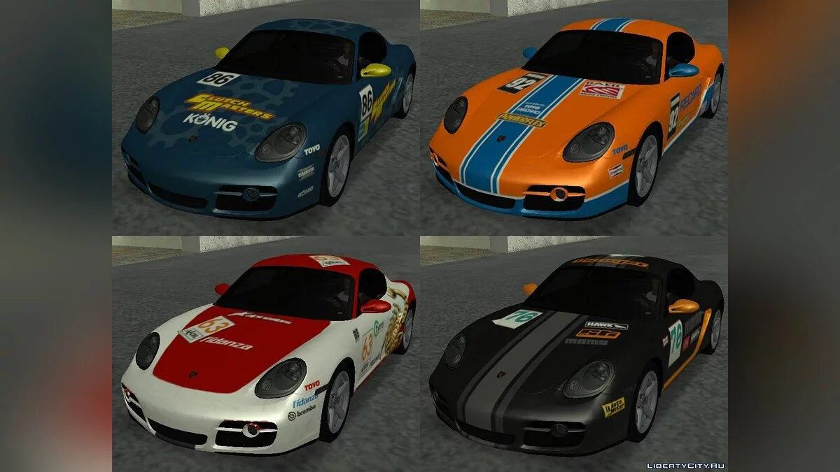 2006 Porsche Cayman S / GTA San Andreas