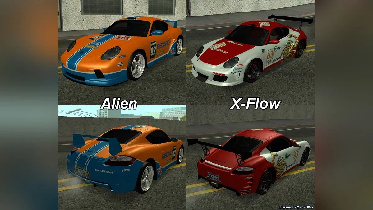 2006 Porsche Cayman S / GTA San Andreas