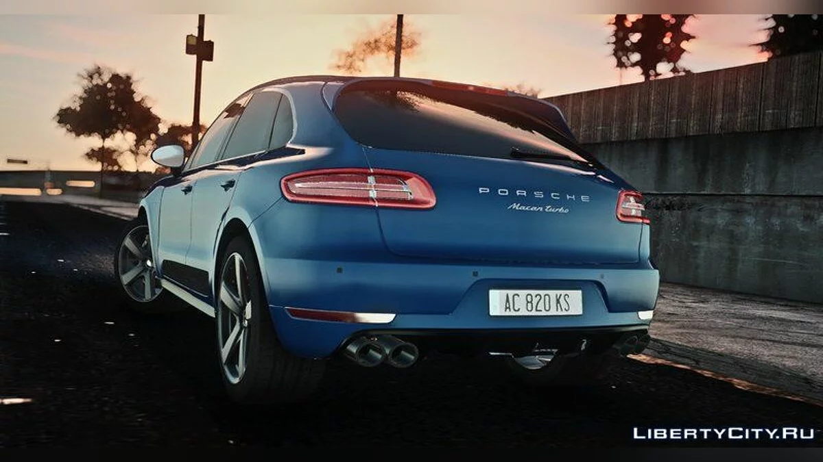 2016 Porsche Macan Turbo / GTA San Andreas