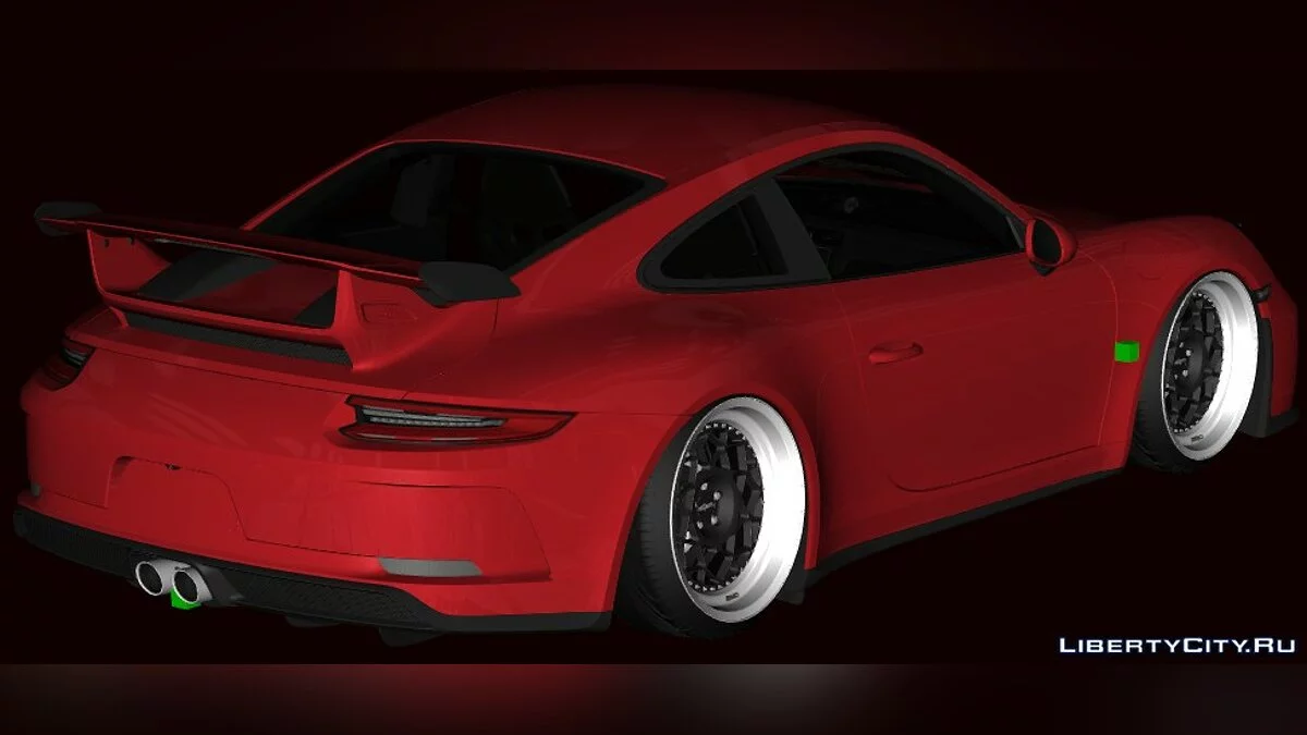 Porsche 911 GT3 2018 заниженный / GTA San Andreas