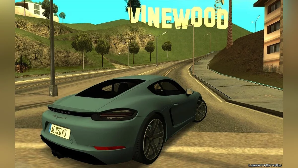 Porsche 718 Cayman S [RHA] / GTA San Andreas