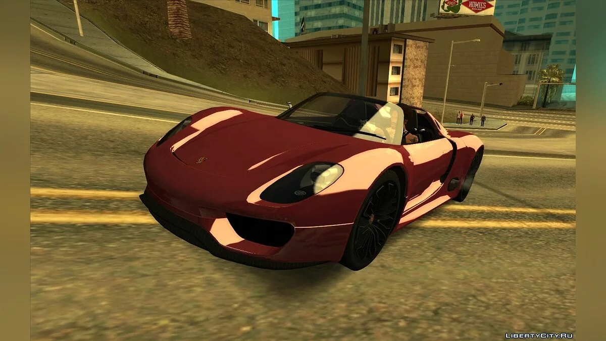 Porsche 918 Spyder Concept / GTA San Andreas