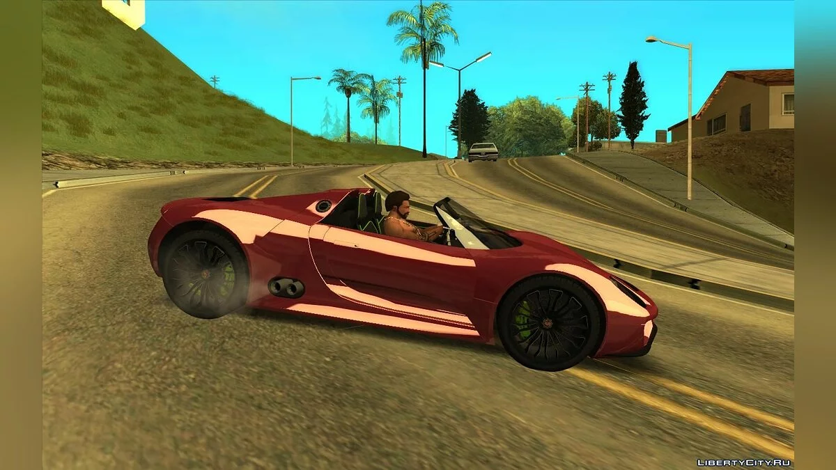 Porsche 918 Spyder Concept / GTA San Andreas