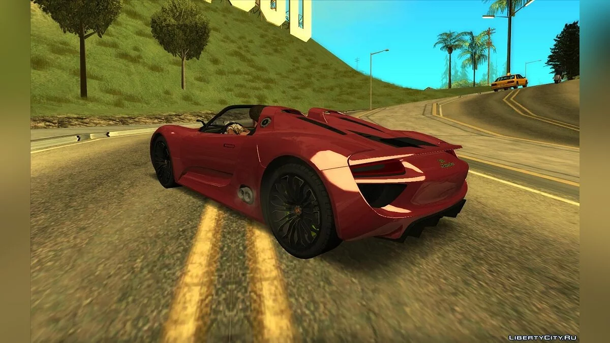 Porsche 918 Spyder Concept / GTA San Andreas
