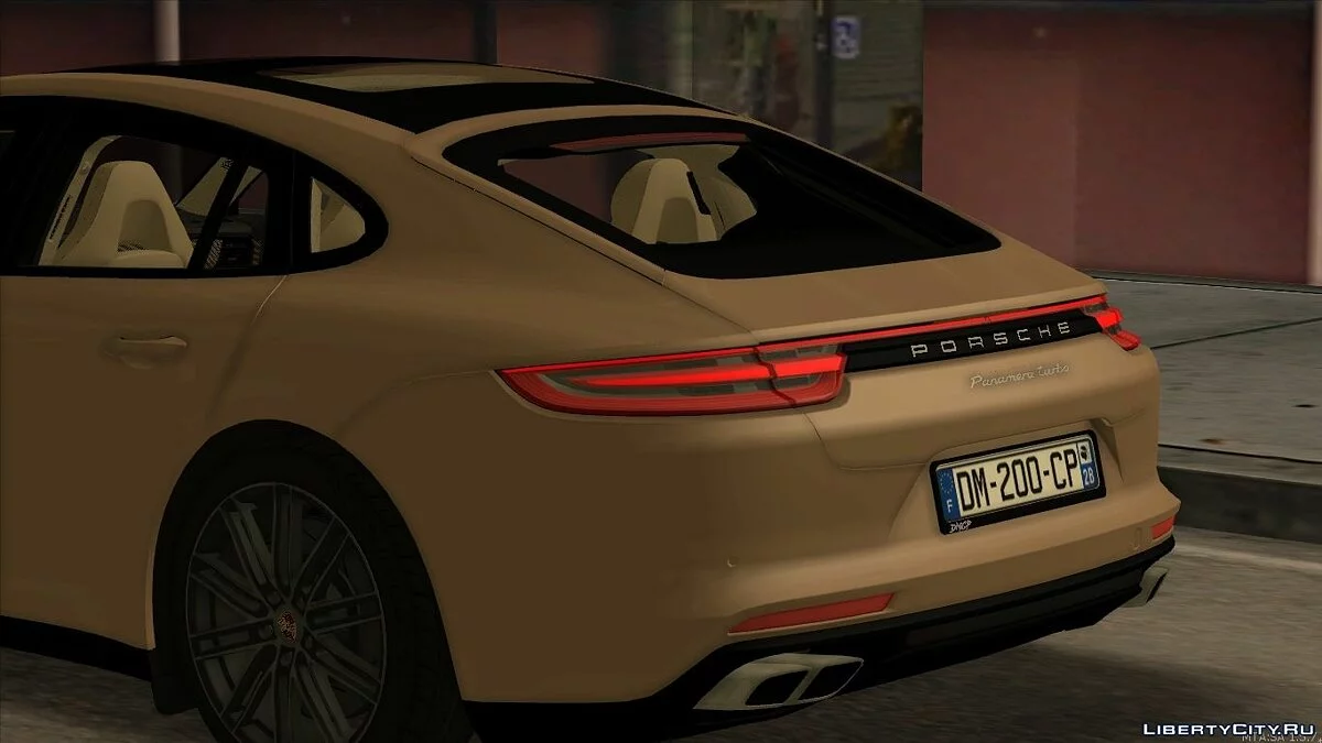 Porsche Panamera Turbo '17 / GTA San Andreas