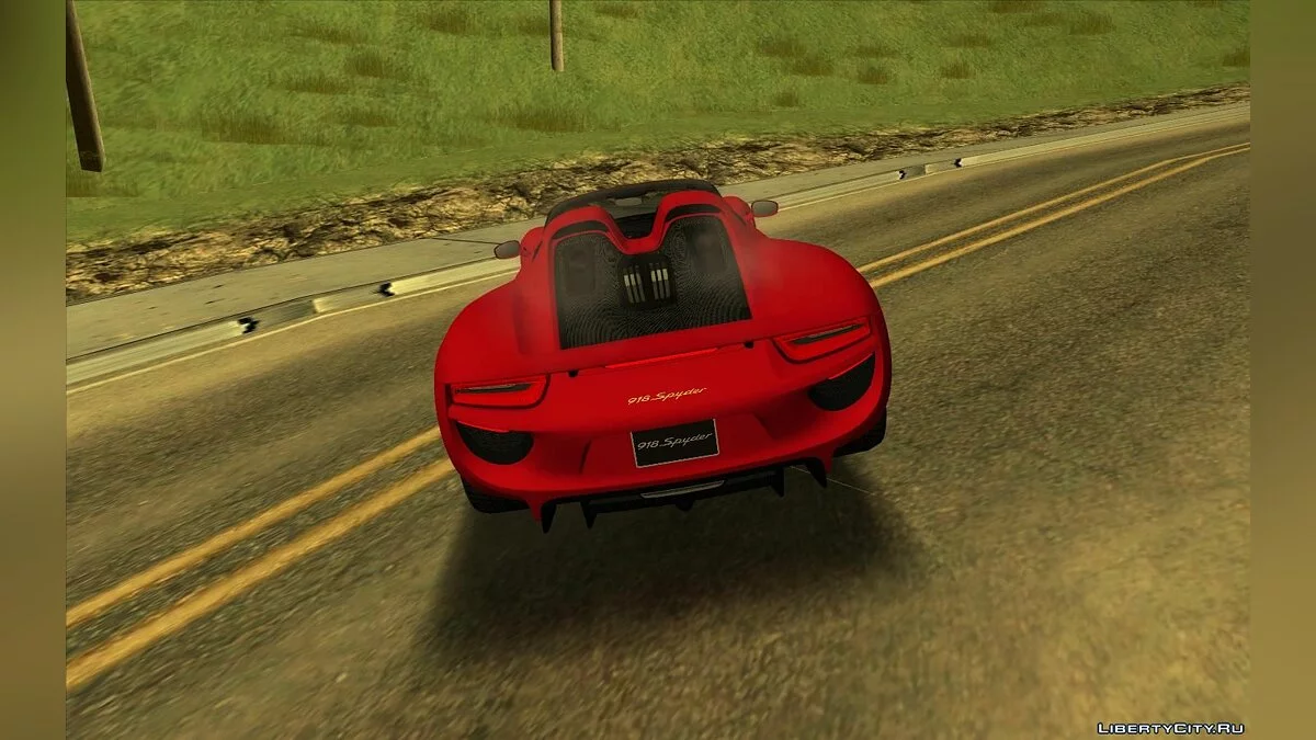 Porsche 918 Spyder / GTA San Andreas