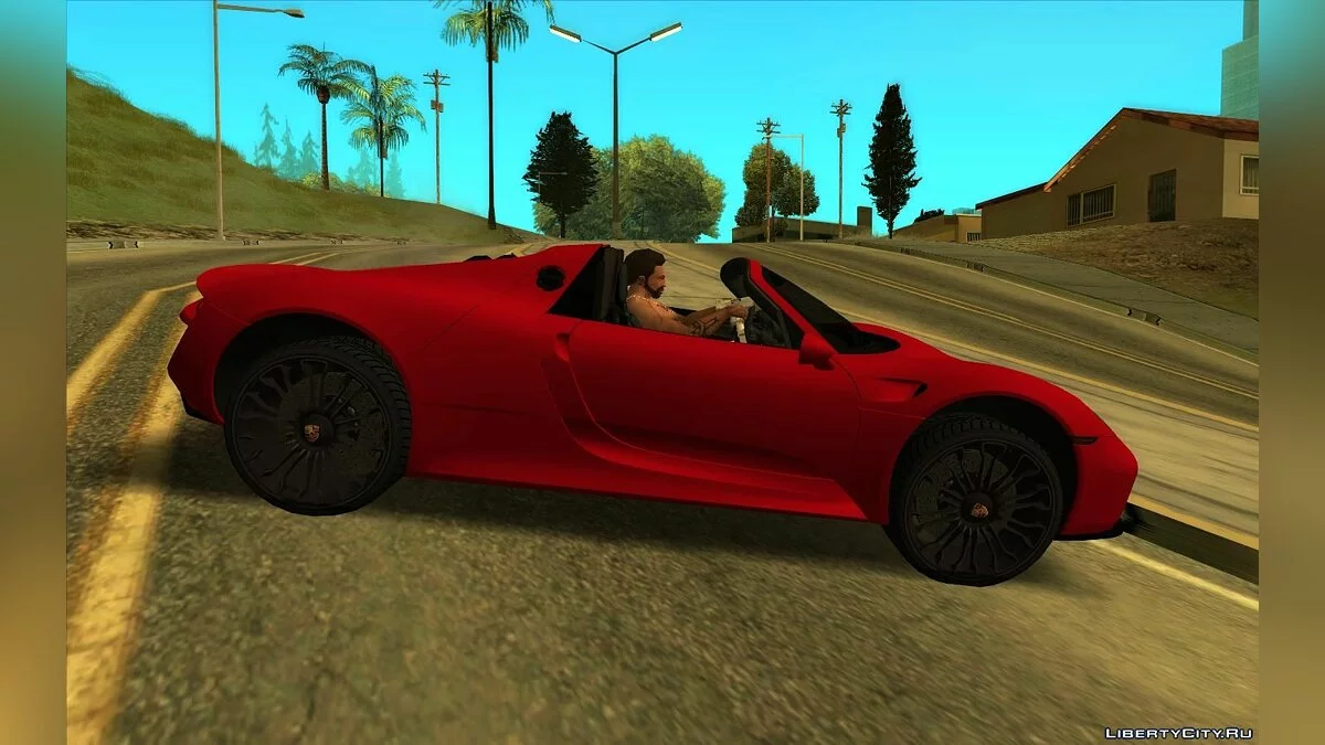 Porsche 918 Spyder / GTA San Andreas