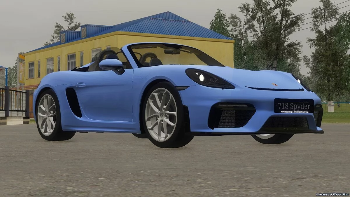 Porsche 718 Boxter Spyder 2020 / GTA San Andreas