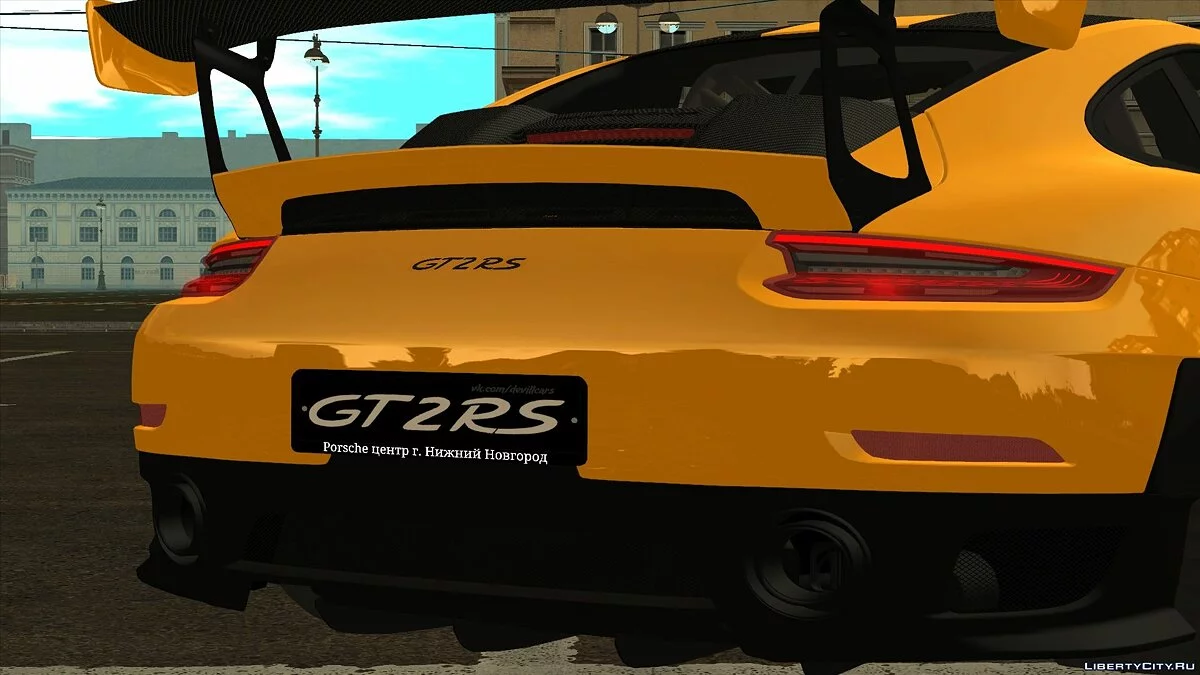 Porsche 911 GT2 RS 2017 / GTA San Andreas