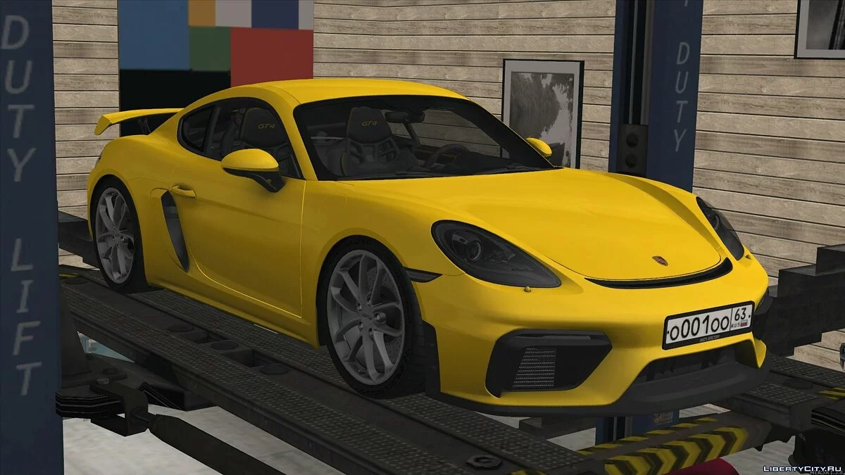 Porsche 718 Cayman GT4 '20 [982C] / GTA San Andreas