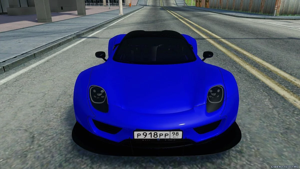 Porsche 918 Spyder / GTA San Andreas