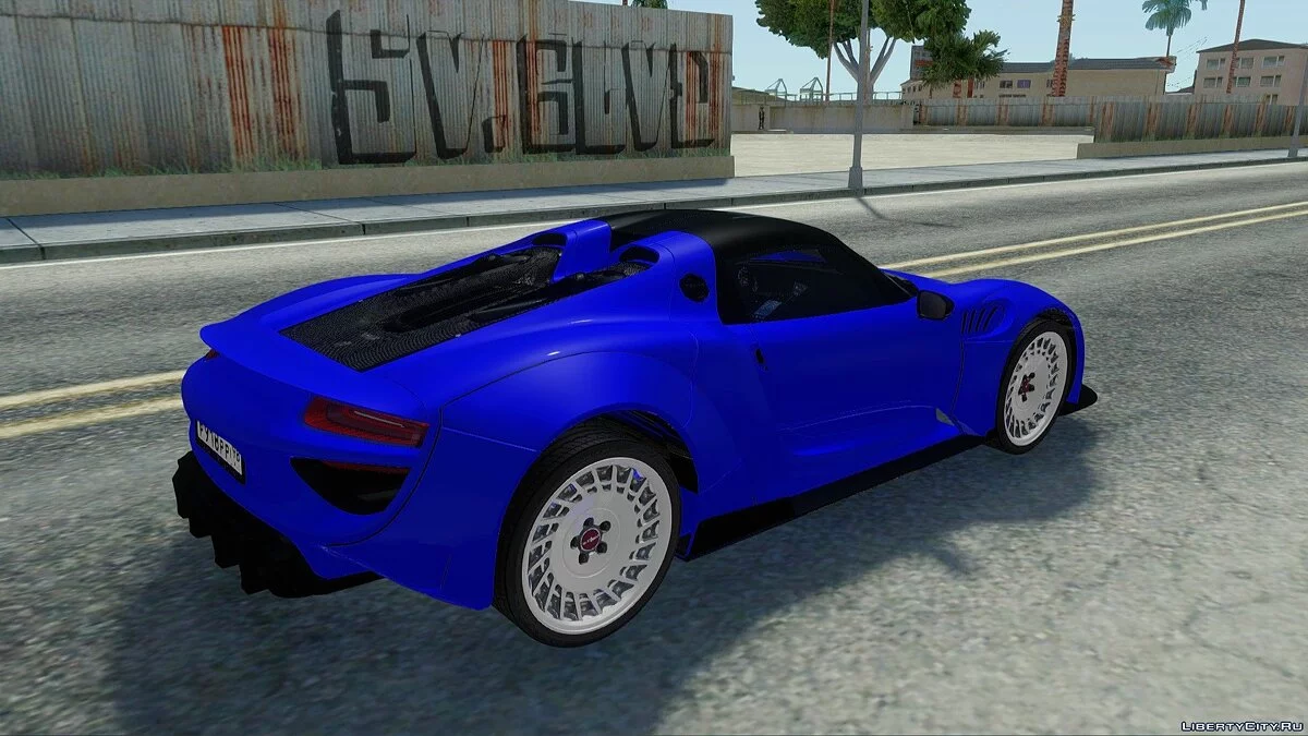Porsche 918 Spyder / GTA San Andreas