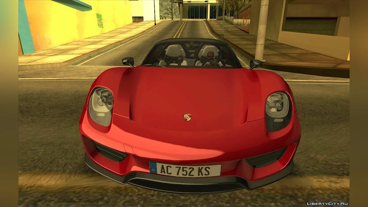 2014 Porsche 918 Spyder / GTA San Andreas