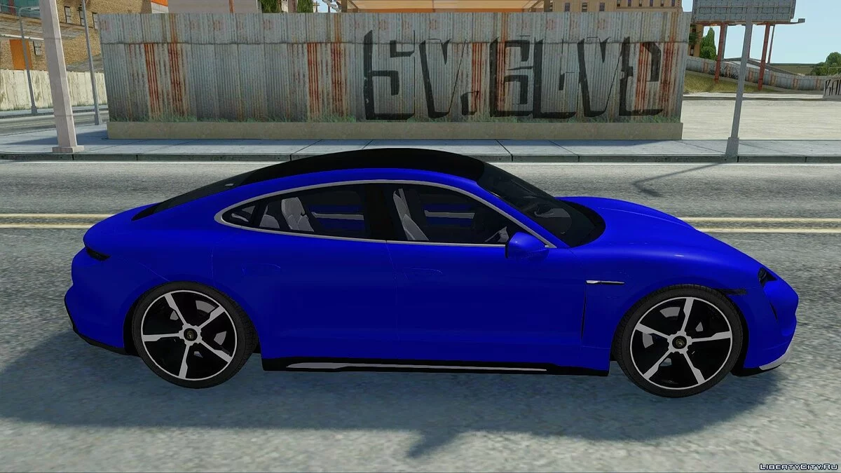 2021 Porsche Taycan Turbo S / GTA San Andreas