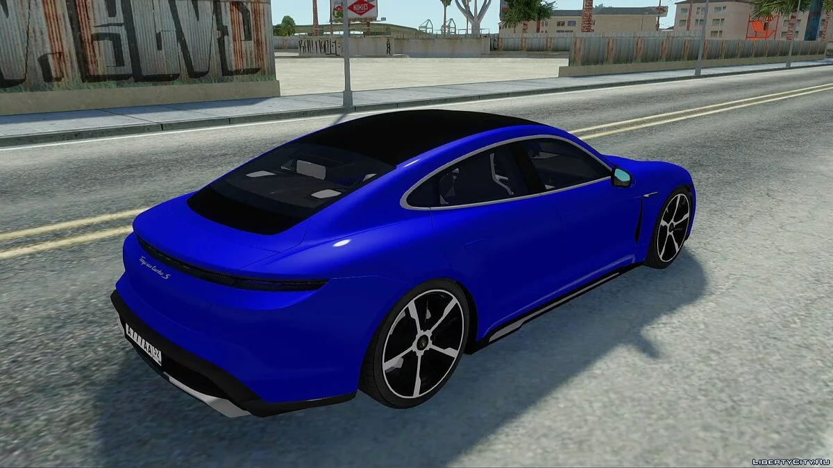 2021 Porsche Taycan Turbo S / GTA San Andreas