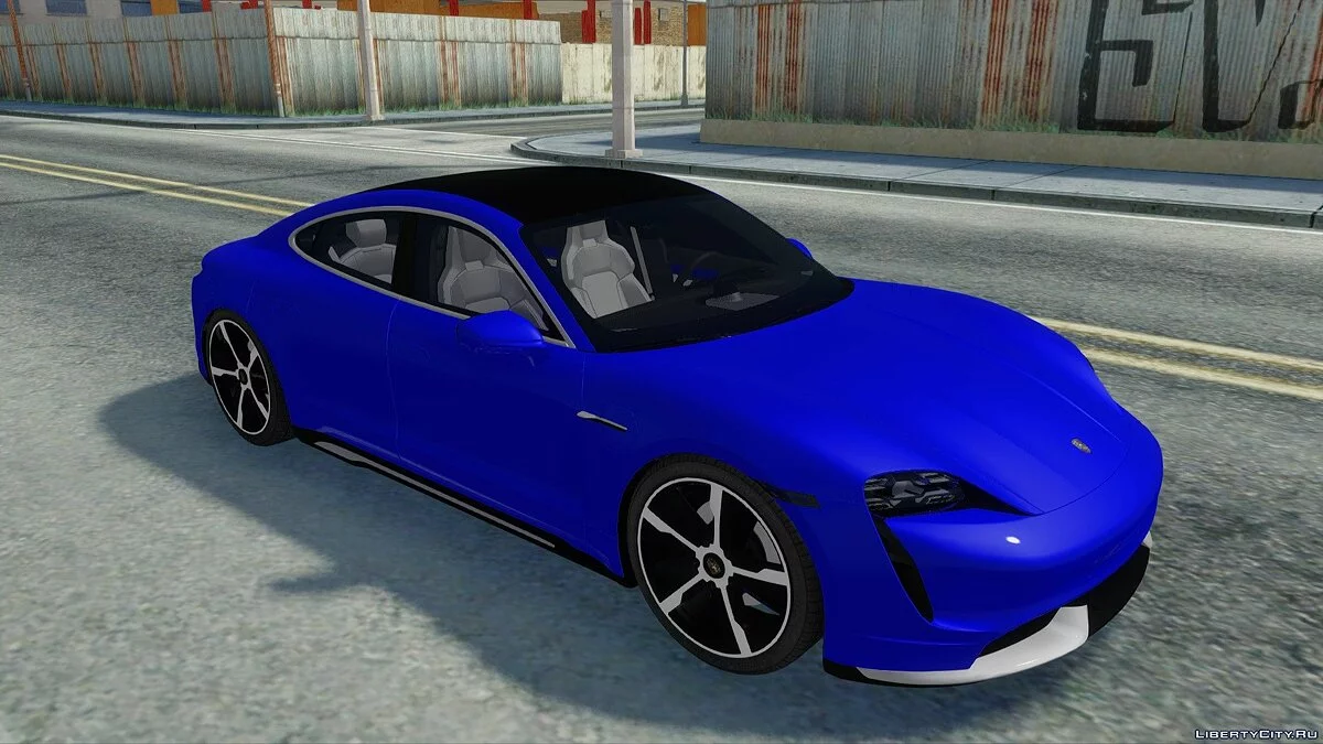 2021 Porsche Taycan Turbo S / GTA San Andreas