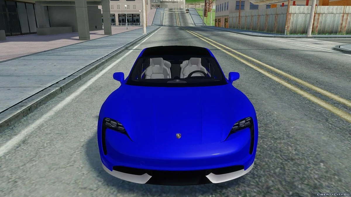 2021 Porsche Taycan Turbo S / GTA San Andreas