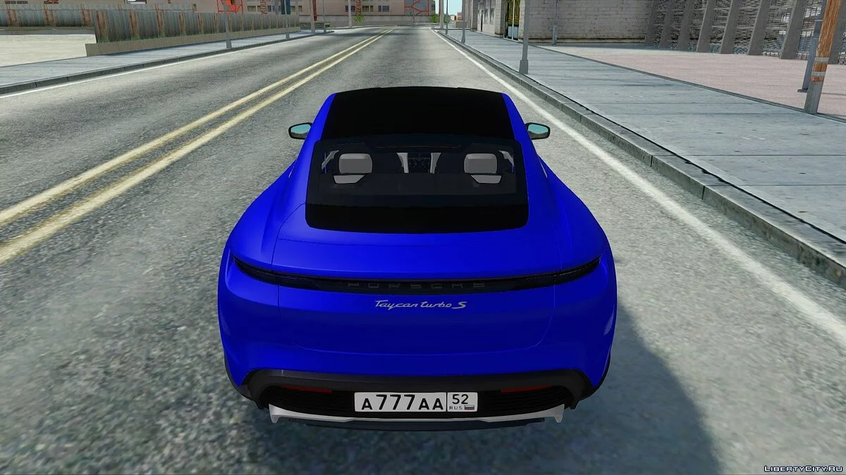 2021 Porsche Taycan Turbo S / GTA San Andreas