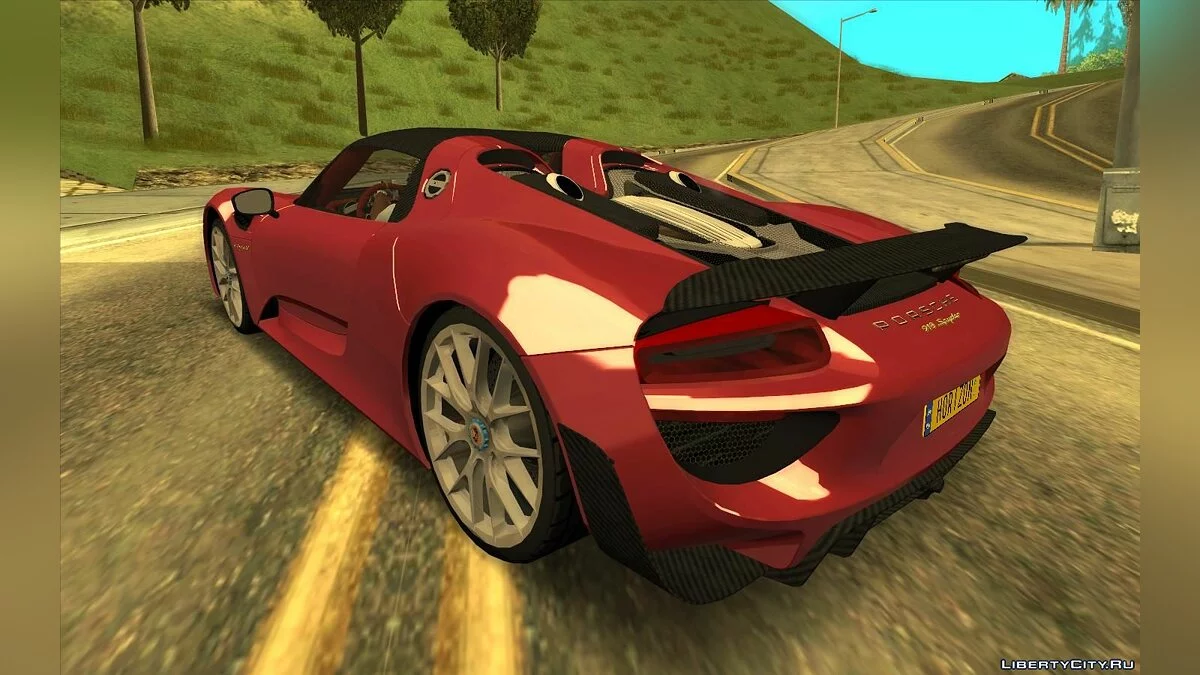 2014 Porsche 918 Spyder / GTA San Andreas