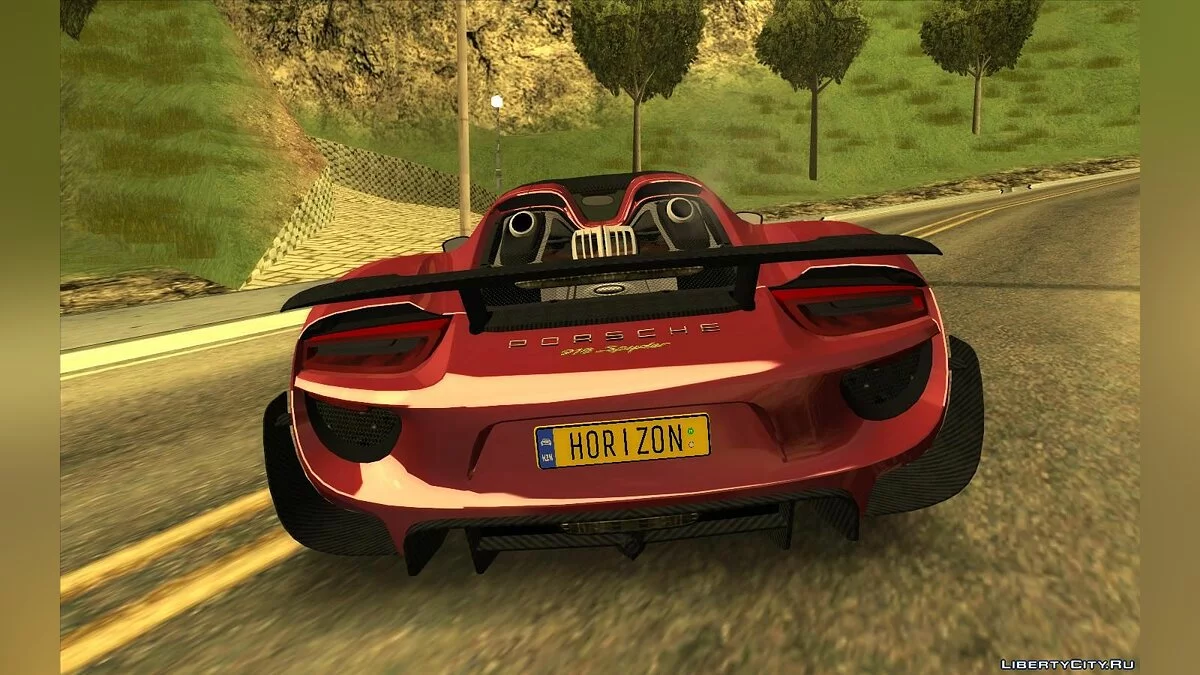 2014 Porsche 918 Spyder / GTA San Andreas