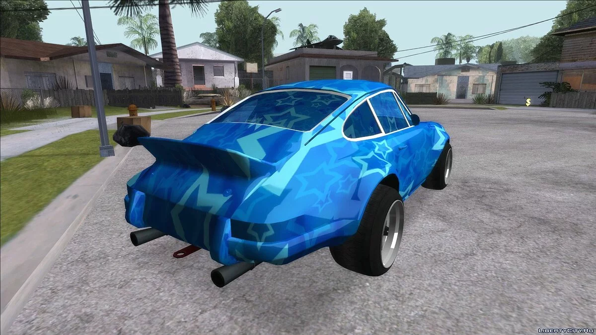 Porsche 911 Blue Star / GTA San Andreas