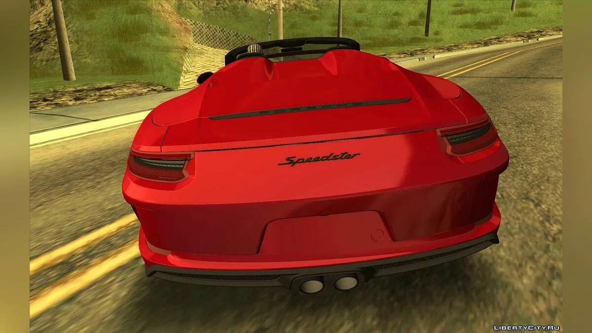 Porsche 911 Speedster 2020 / GTA San Andreas