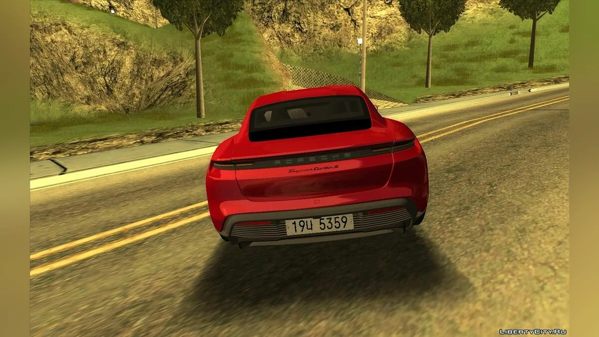 Porsche Taycan Turbo S 2020 / GTA San Andreas