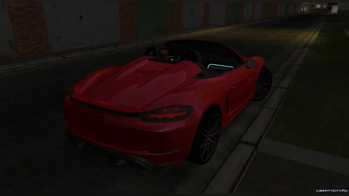Porsche 718 Boxster Spyder 2020 / GTA San Andreas