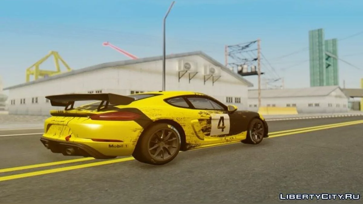 Porsche 718 Cayman GT4 Clubsport / GTA San Andreas
