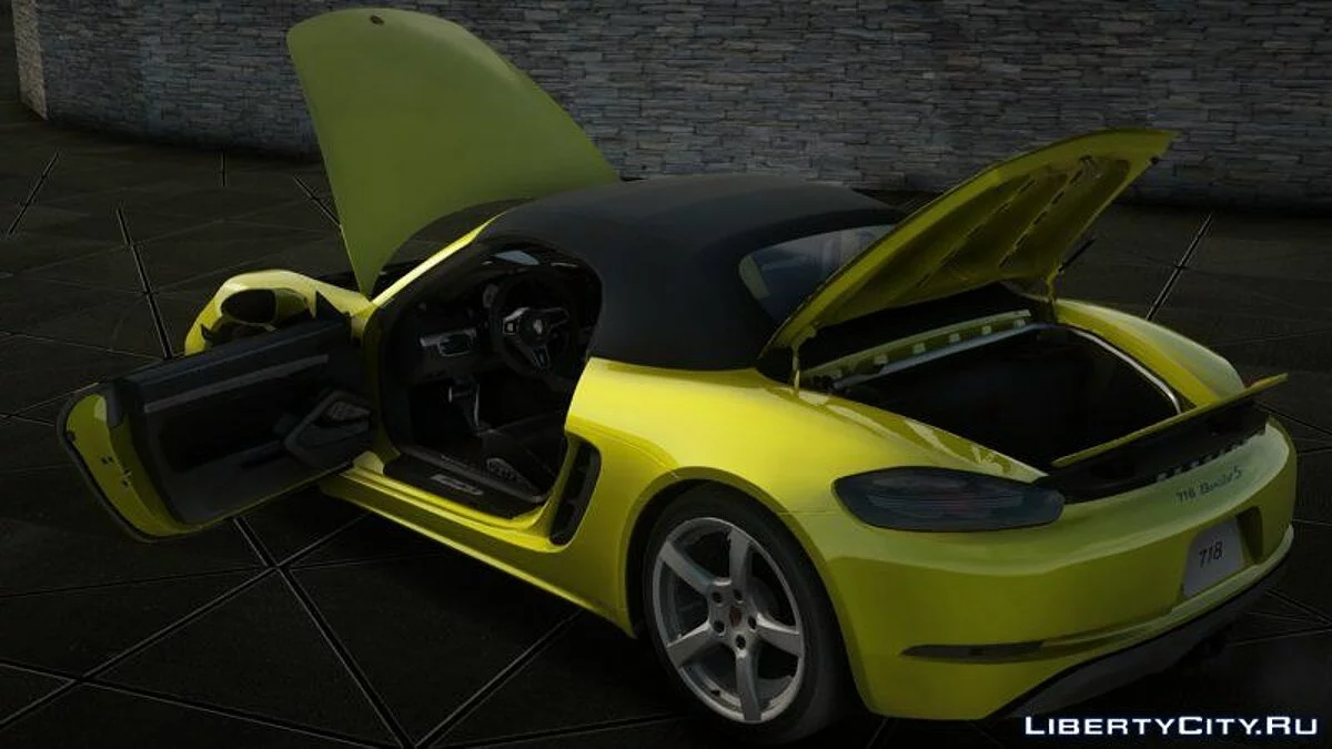 Porsche 718 Cayman Boxster S 2017 / GTA San Andreas
