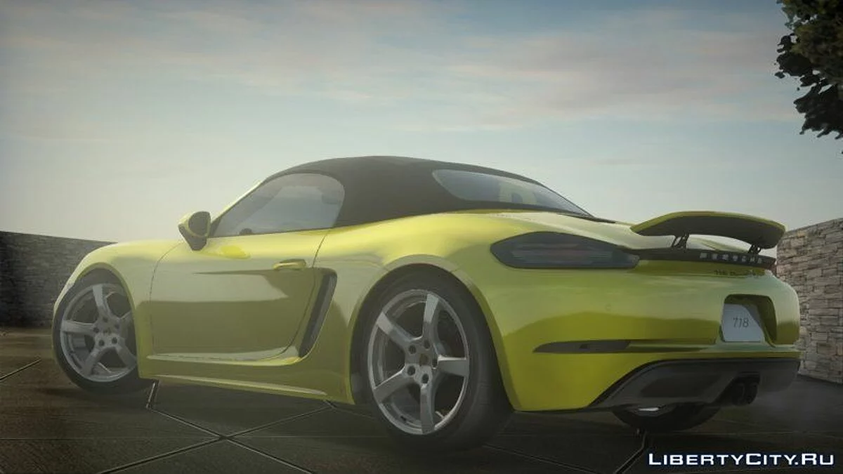 Porsche 718 Cayman Boxster S 2017 / GTA San Andreas