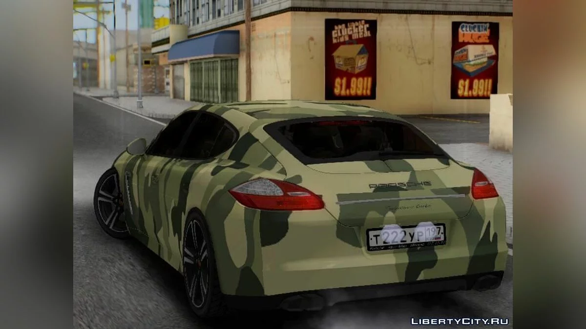 Porsche Panamera Turbo 2009 / GTA San Andreas