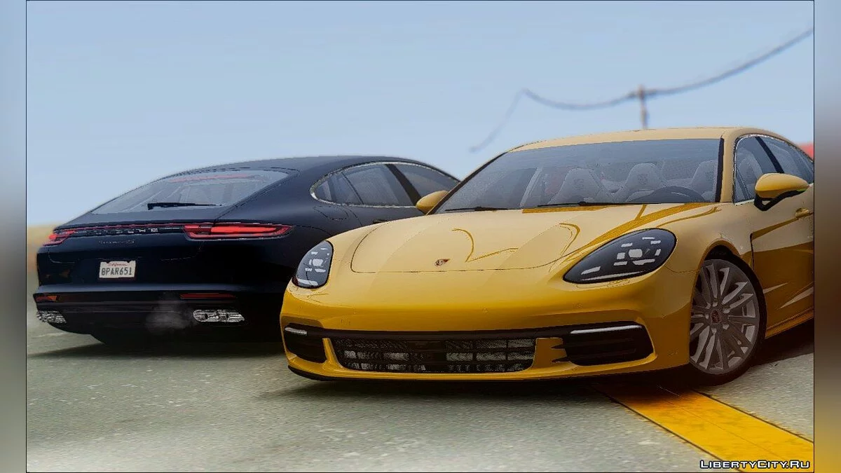 Porsche Panamera / GTA San Andreas