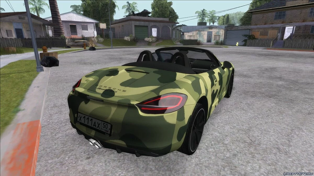 Porsche в камуфляжной раскраске / GTA San Andreas