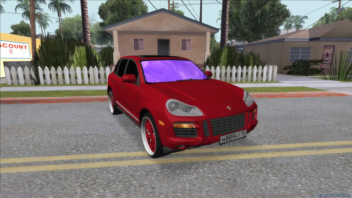 Porsche Cayenne Turbo S / GTA San Andreas