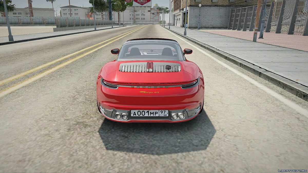 Porsche 911 Targa 4S 2021 / GTA San Andreas