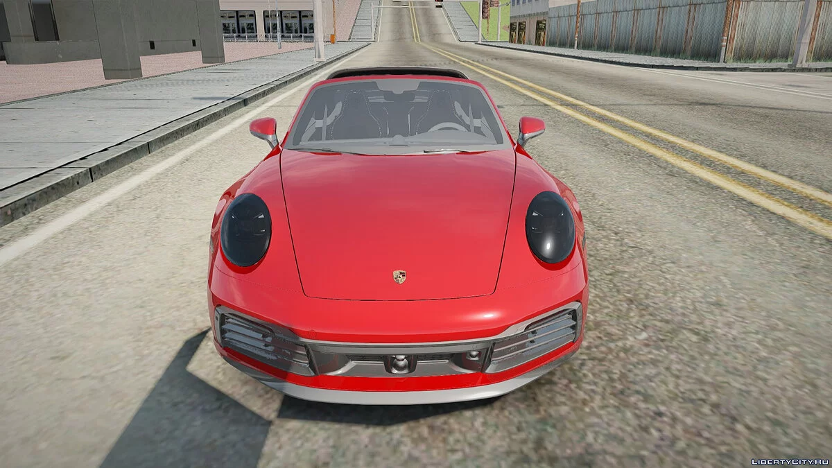 Porsche 911 Targa 4S 2021 / GTA San Andreas